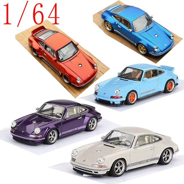 WELLY Porsche 964 Singer DLS Coupé, Modellauto, 1:64, Metall - Bild 1