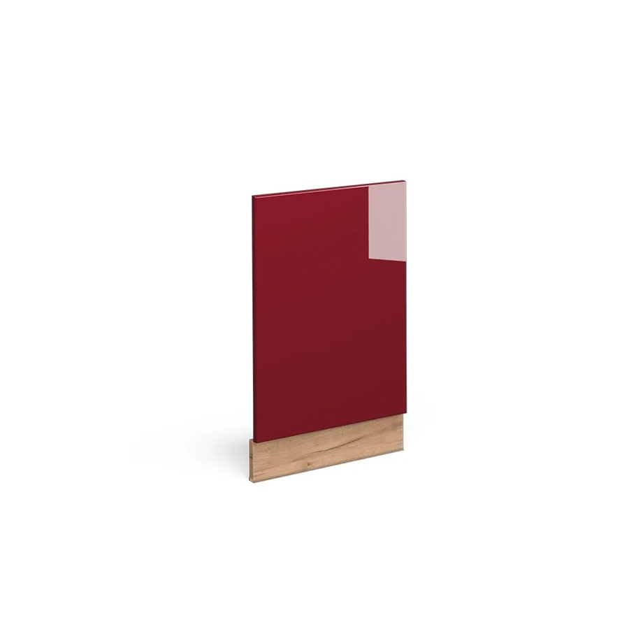 Vicco Geschirrspülerblende Fame-Line Eiche Rot Bordeaux Hochglanz Breite: 45 cm - Bild 3