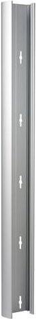Schneider Electric 5860101 Anbauprofil Datentechnikmodul aus Aluminium in Weiß und Grau, wandmontiert - Bild 1