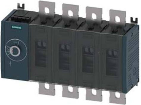 Siemens Lasttrennschalter 4polig 630A 8 Schließer 8 Öffner 690 V/AC grau 3KD46440QE100 - Bild 1