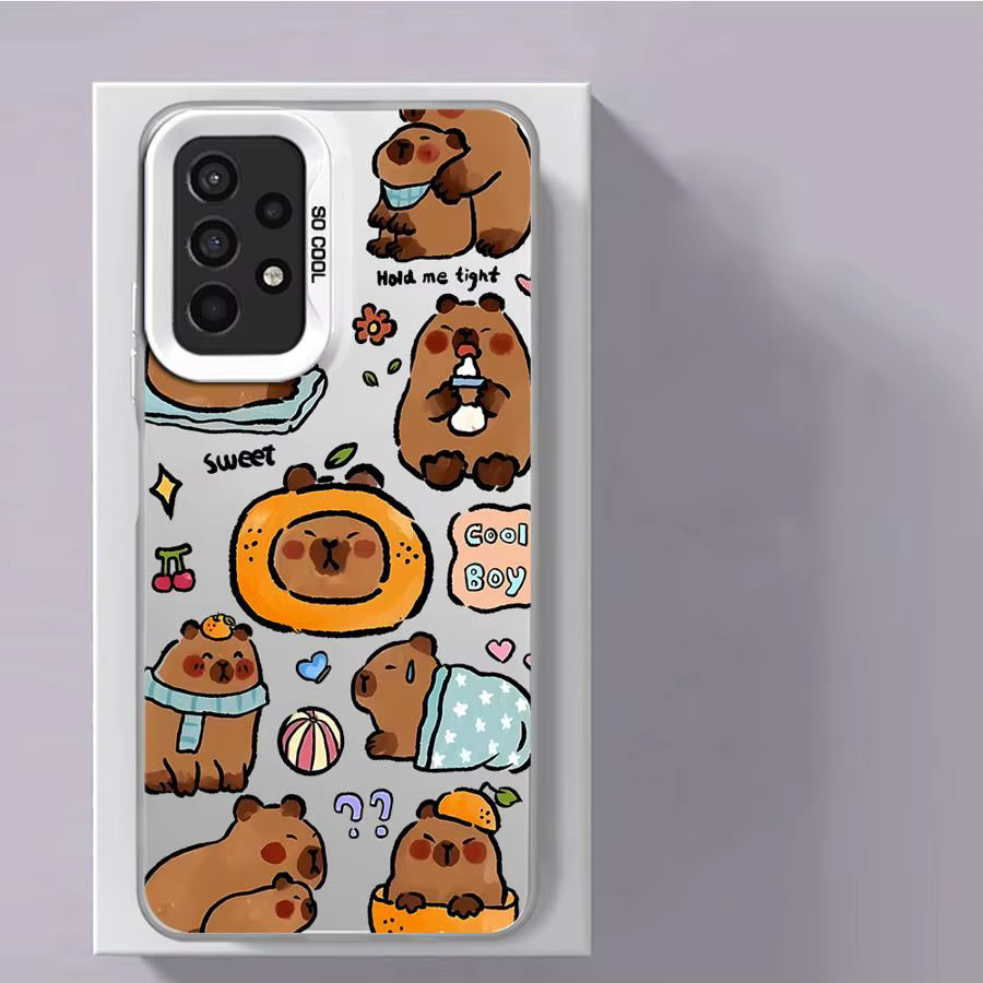 Niedliche Capybara Handyhülle für Samsung Galaxy A-Serie in Multicolour - Bild 2