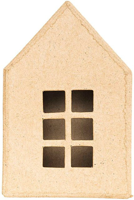 Rico Design Schachtel Haus aus Pappmaché, B/T/H: 14 x 9 x 5 cm - Bild 1