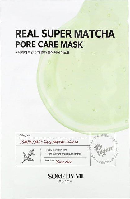 Some By Mi Matcha Porenpflege Maske, 20 g, Unisex - Bild 1