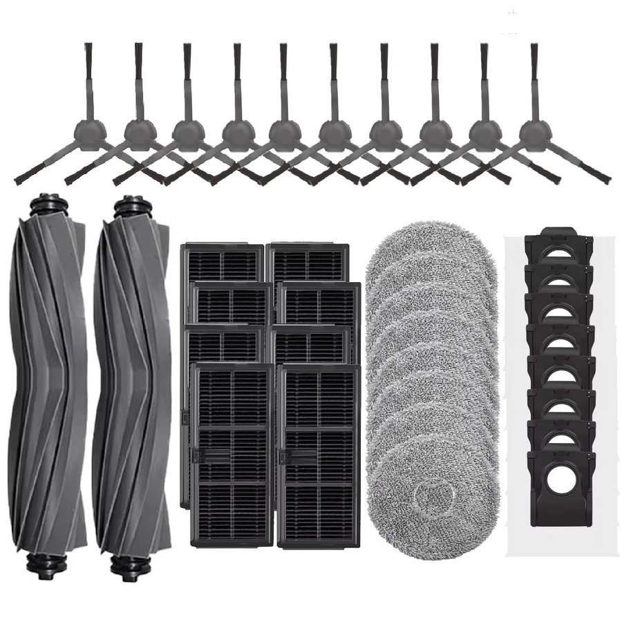Dreame L40 Ultra A Zubehör Set in Schwarz für L10s Ultra Gen2, L10s Pro Ultra Heat, X30 Ultra, Mova E30 Ultra und L40 Ultra AE Roboterstaubsauger - Bild 5