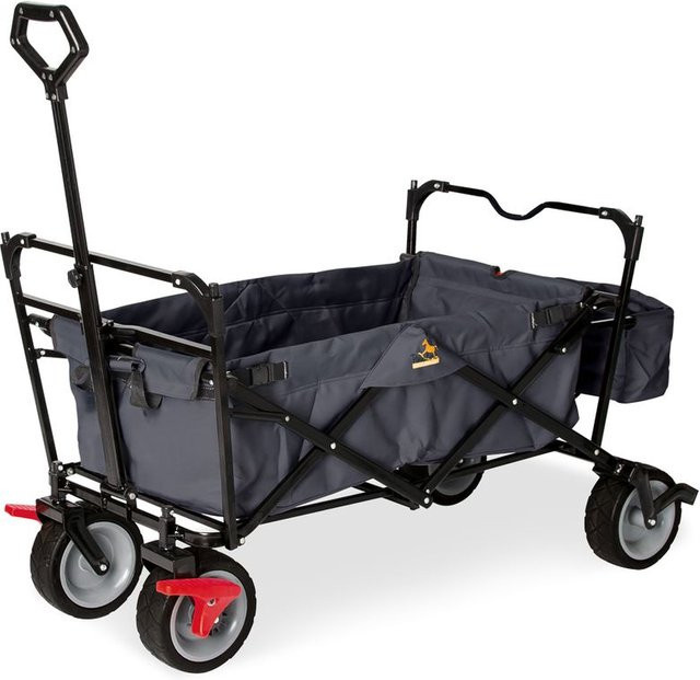 Pinolino Klappbollerwagen Paxi mit Bremse Anthrazit - Bild 1