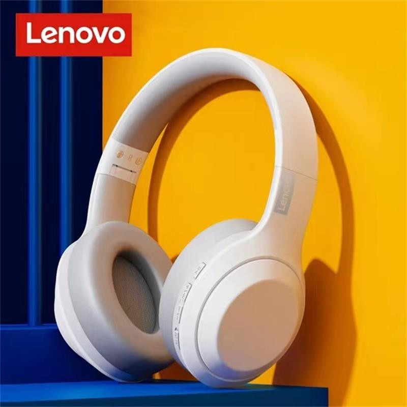 Lenovo TH10 Stereo-Kopfhörer Bluetooth-Headset mit Mikrofon in Schwarz - Bild 2