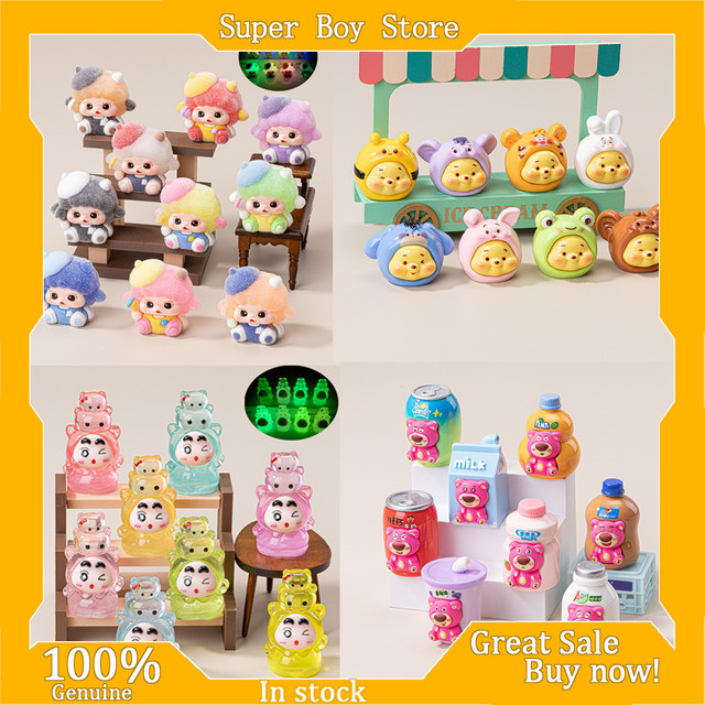 52TOYS Mini Figur Tiere, Harz, 8-teiliges Set - Bild 1