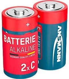 Ansmann Alkaline Baby C Batterien 1,5 Volt Multicolor - Bild 1