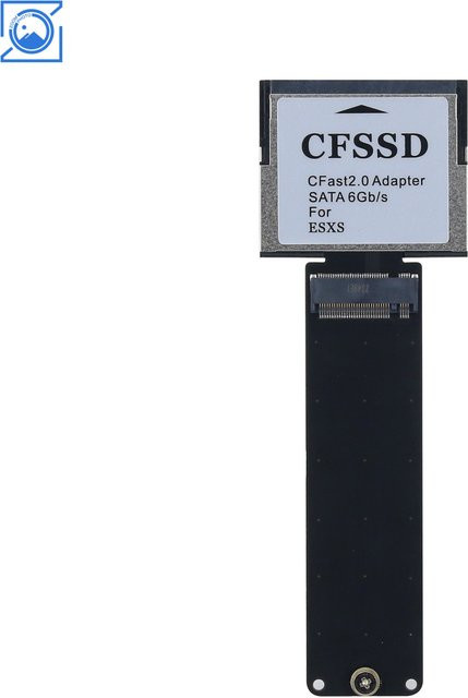 MOTOZERUI CFast 2.0 auf SSD M.2 SATA Adapter in Schwarz für Komodo BMPCC 4K/6K und ZCAM E2 - Bild 1