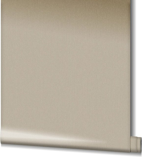 Marburg Vliestapete GZSZ Textiloptik Uni in Braun und Beige, Breite: 0,53 m, Länge: 10,05 m - Bild 1