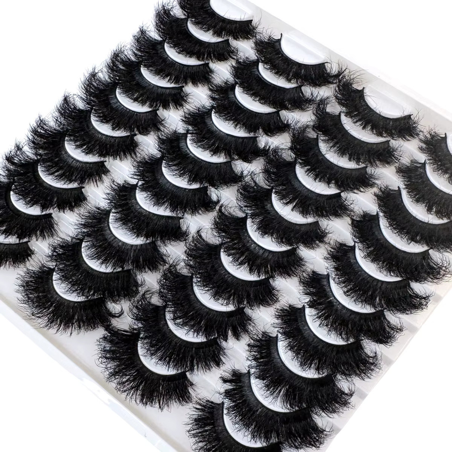 UMIRYAO Wimpern DD Curl Faux Mink, Black, 20 Paar - Bild 4