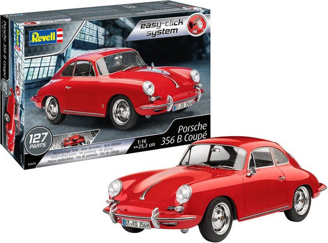 Revell Porsche 356 B Coupé, Fahrzeuge, 1:16, ab 10 Jahre - Bild 1