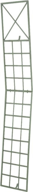 TpfGarden Rankgitter Trifo Wandgitter aus Metall im historischen Stil, Farbe: antik-grün, Höhe: 198,0 cm, Breite: 40,0 cm - Bild 1