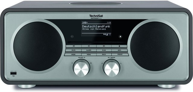 TechniSat DIGITRADIO 602 Kompaktanlage mit CD-Player, DAB+, Internetradio, Bluetooth und USB in Anthrazit/Silber - Bild 1