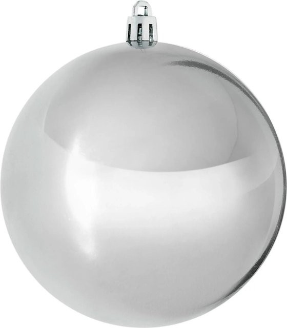 Mömax Christbaumkugel Big in Silberfarben - Bild 1