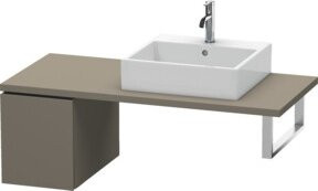 Duravit Unterschrank L-Cube in Grau matt mit einer Schublade, Breite: 32 cm, Tiefe: 54,7 cm - Bild 1
