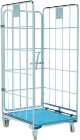 HMH nestainer Ergo 1460 KU Lagerbehälter Blau B: 70 cm, T: 80 cm, H: 8 cm - Bild 1