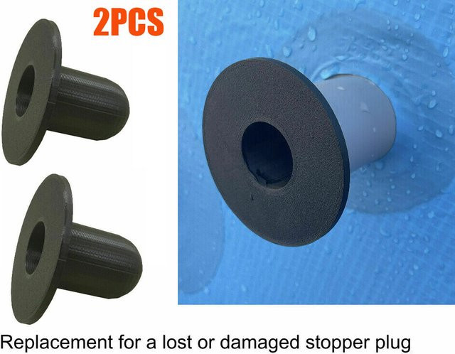 Intex Ersatz Wandstecker für Pool Filterpumpen, 2er oder 4er Set, Schwarz - Bild 1