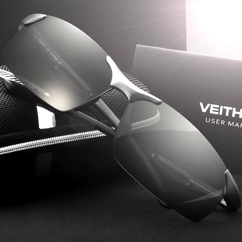 VEITHDIA FH06591 Sportsonnenbrille, polarisiert, Herren, Vollrand - Bild 3