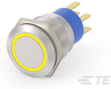 TE Connectivity Tray Push Button in Gelb und Multicolour 5-2213767-0 - Bild 1