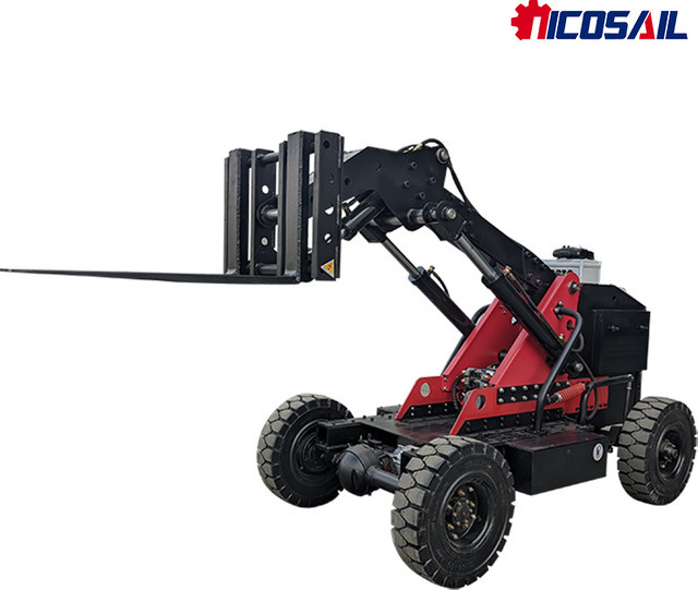 Nicosail Elektrischer Hubwagen mit 500 kg Tragkraft und anpassbarem Tank-Gabelstapler - Bild 1