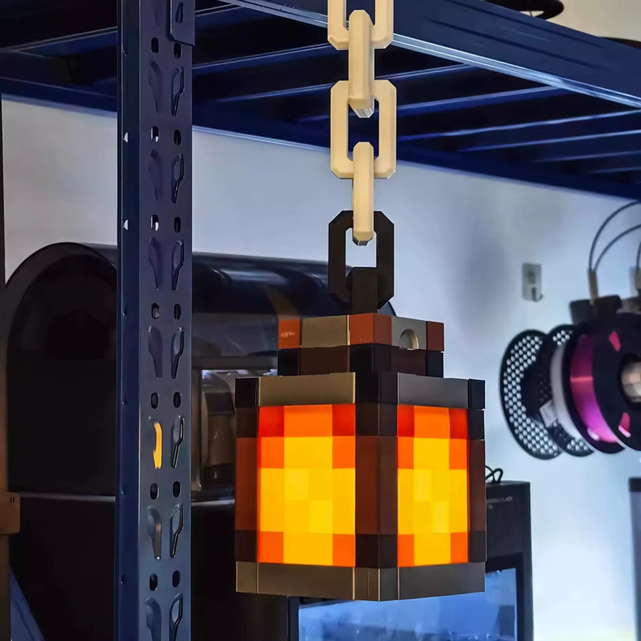 Bandai Brownstone Taschenlampe mit Gaming-Thema, USB-C wiederaufladbares RGB LED-Nachtlicht in Mehrfarbig, mit Fernbedienung für Desktop- und Wandmontage - Bild 3