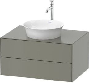 Duravit Waschtischunterschrank White Tulip in White, wandhängend, B/T: 80 x 55 cm - Bild 1