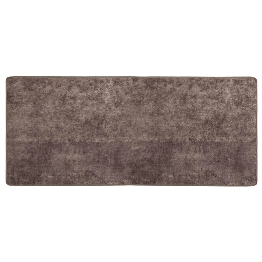 vidaXL Teppichläufer MARSA Grau, rutschfest und waschbar, B/T: 100 x 50 cm - Bild 2