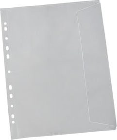 Eichner PP-Dokumentenhülle A4 transparent mit Seitenfalz - Bild 1