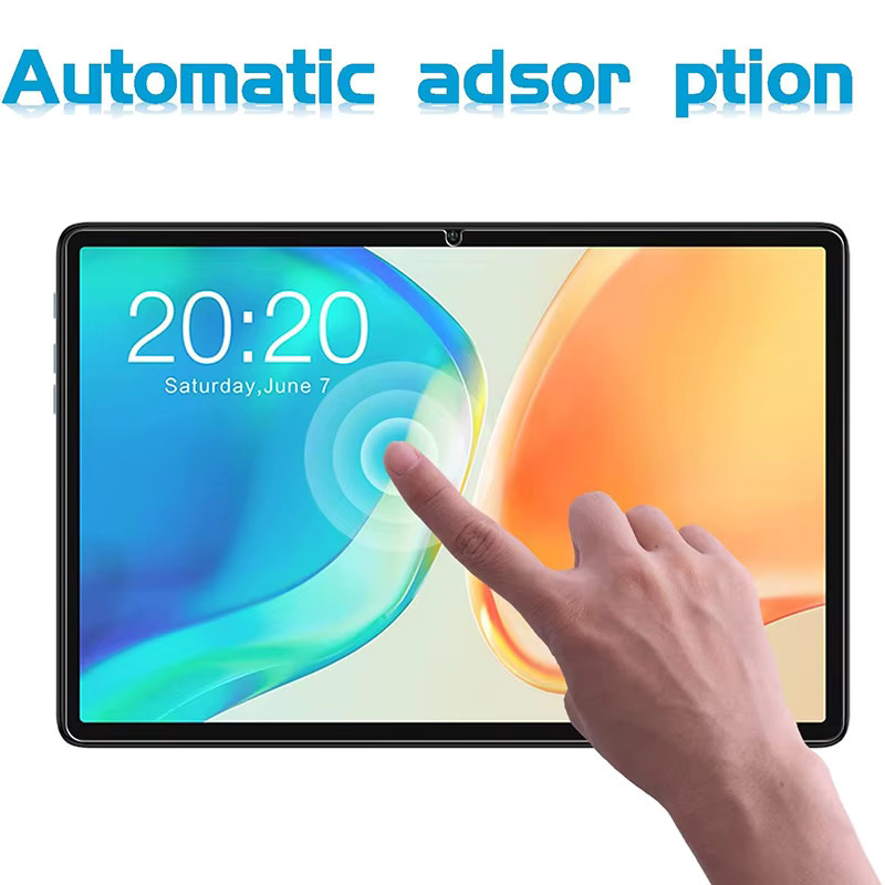 Teclast M40 Plus Displayschutzfolie aus gehärtetem Glas, 10,1 Zoll, HD Clear, transparent - Bild 3