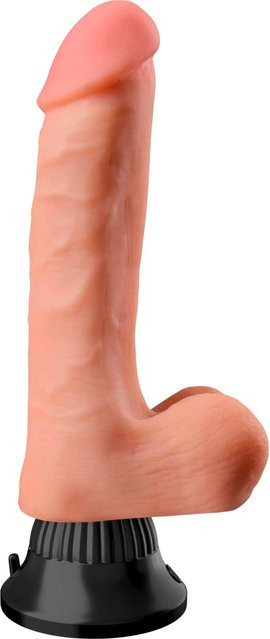 Pipedream Real Feel Deluxe No. 1 Realistischer Vibrator in Schwarz, Beige oder Pink, Länge: 21 cm - Bild 2