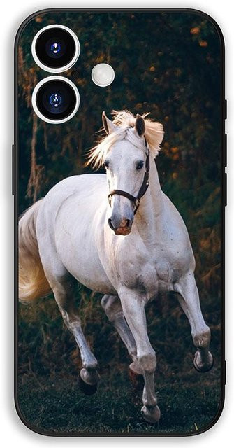 Handyhülle Königreich der Tiere mit Wildem Pferd Design für Samsung Galaxy Modelle in Multicolour - Bild 1