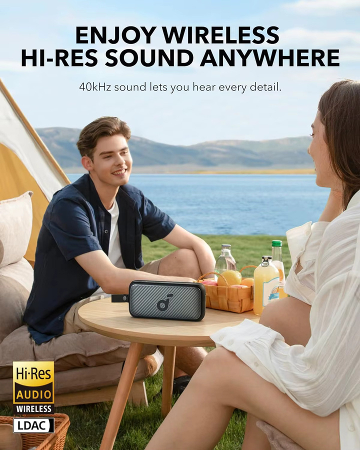 Anker Soundcore Motion 300 Bluetooth Lautsprecher mit BassUp und SmartTune in Schwarz - Bild 5