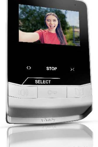 Somfy V100+ Video-Türsprechanlage Inneneinheit in Silber - Bild 1