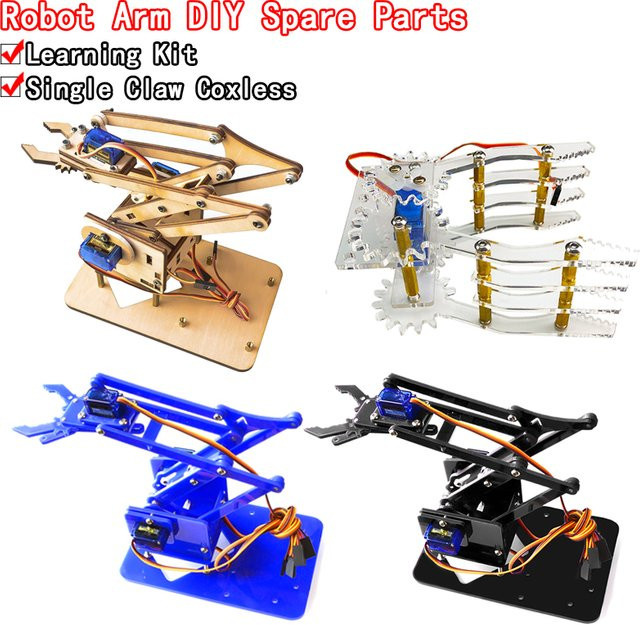 Si Tai&SH Mechanischer Arm Roboter Manipulator, DIY Kit, Kunststoff - Bild 1