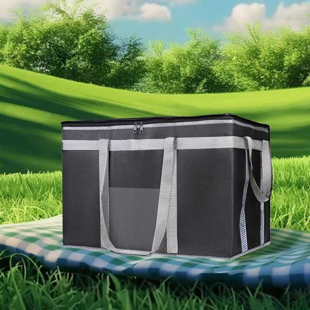 Isolierte Picknick-Tragetasche von Quality Life in Schwarz mit 38 l Fassungsvermögen - Bild 1