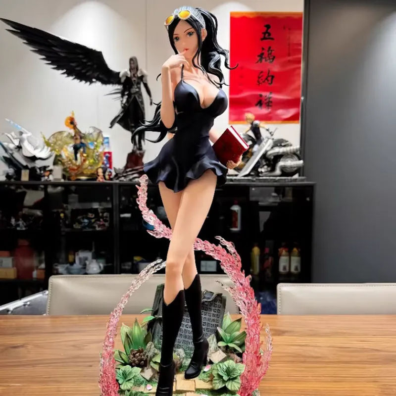 Bandai One Piece Nico Robin PVC-Modell Sammlerfigur in stehender Position, mehrfarbig, Höhe: 34 cm - Bild 4