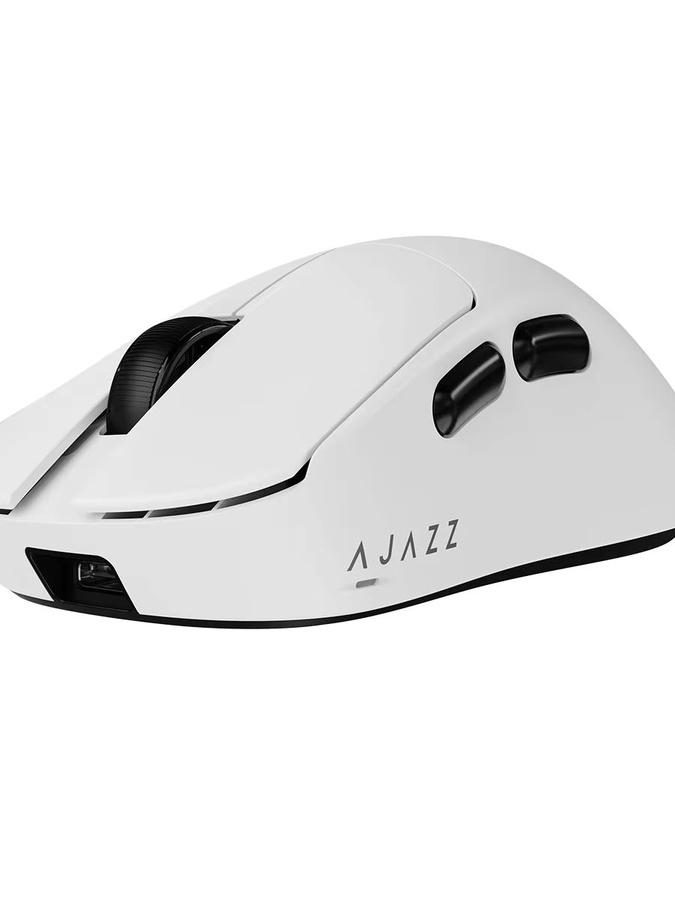 Ajazz AJ179V2 MAX Gaming Maus mit PAW3311 Sensor, 8k Polling Rate und magnetischer Ladestation in Weiß - Bild 4