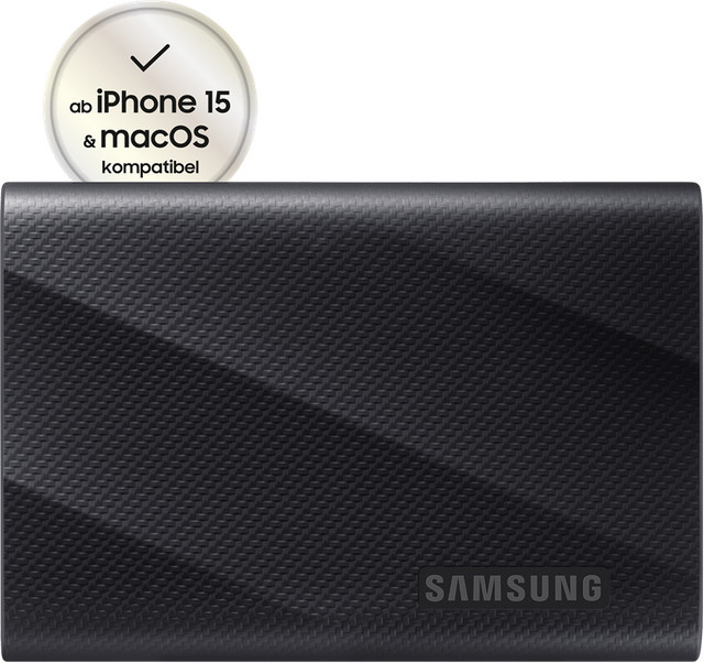 Samsung Portable SSD T9 4TB Externe SSD USB-C Schwarz - Bild 3