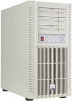 Silverstone FLP02 Tower-Gehäuse in Beige und Weiß - Bild 1