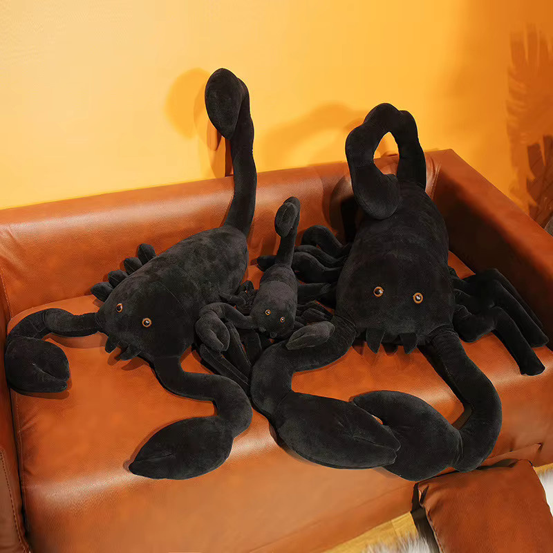 Skorpion Plüsch Spielzeug, Schwarz, Tiere - Bild 5
