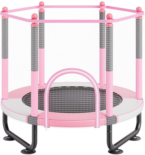 Buying Solutions MB Mini Kleinkind-Trampolin mit Netz Rosa ab 3 Jahren - Bild 1
