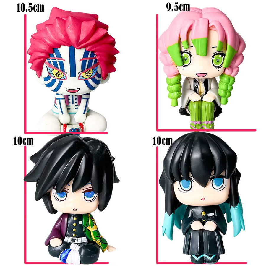 Bandai Demon Slayer Kamado Tanjirou Kamado Nezuko Giyuu Mitsuri Action-Figuren-Modell, Puppe - Bild 2