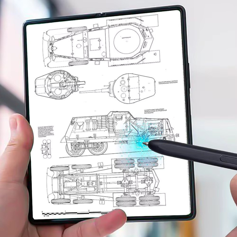 Samsung Austauschbare Bleistiftspitzen aus Titanlegierung für Galaxy Tab S7 S8 S9 Plus und Note 20 Ultra mit Pinzette-Werkzeug - Bild 4