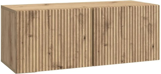 vidaXL Wandmontierter TV-Schrank Artisan-Eiche in Braun, B/H/T: 78,5 x 30 x 30 cm - Bild 1