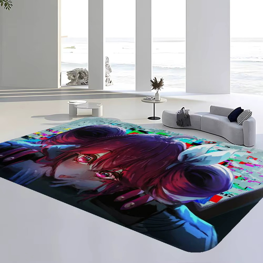 P1Harmony KPOP Bereichsmatte multicolor, waschbar und rutschfest für Wohnzimmer, Küche oder Sofa - Bild 4