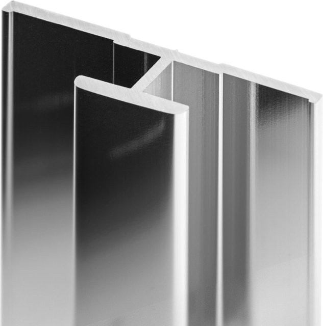 Schulte Flächenverbinder für Duschrückwand DecoDesign 210 cm in Chrom-Optik - Bild 1