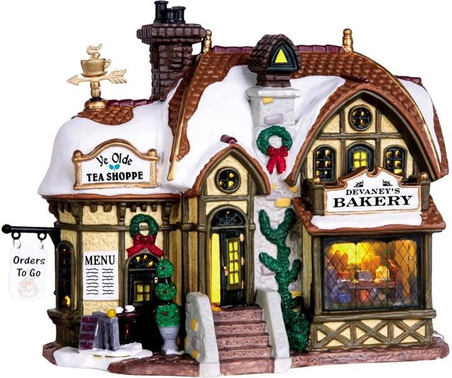Lemax Weihnachtsdekoration Die alte Bäckerei Tischdekoration Multicolor - Bild 1