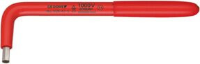 Gedore V 42 10 Winkelschraubendreher aus Chrom-Vanadium-Stahl in Rot, 10 mm - Bild 1