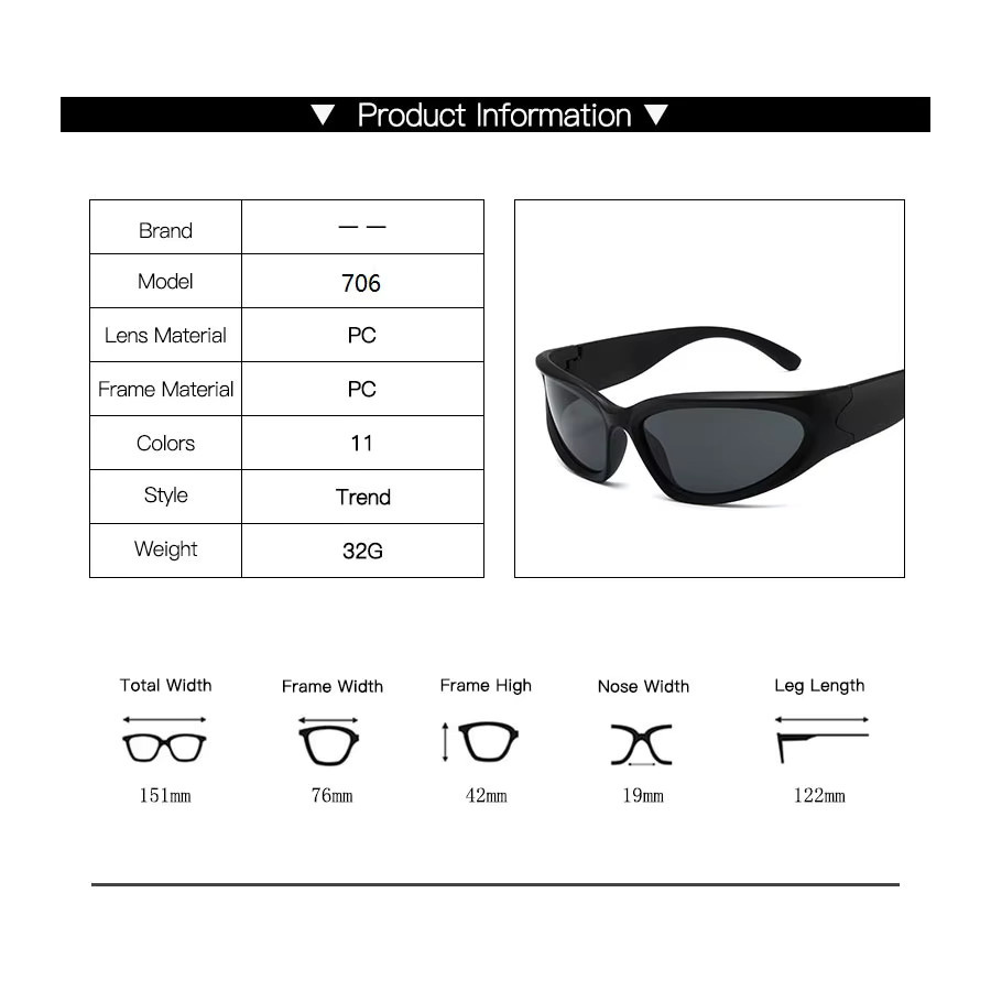 WSZ Sonnenbrille Unisex, Vollrand, Kunststoff, Sportsonnenbrille - Bild 4